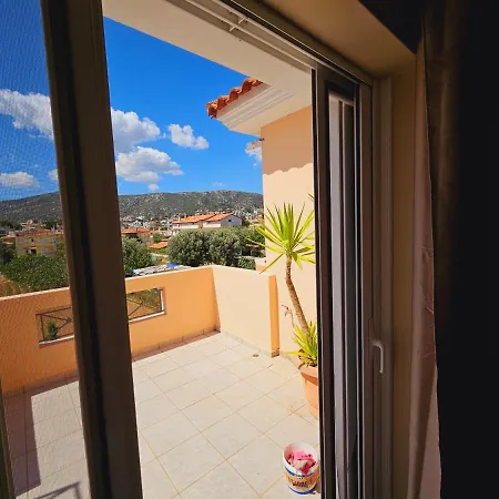 Villa Clotho Pórto Ráfti Buitenkant foto